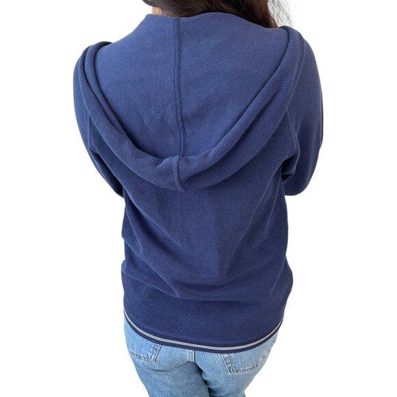 CHANEL Sport Vintage 05P CC Tennis Zipped Hoodie Jacket #38 Dark Blue [105666] - Picture 4 of 12
